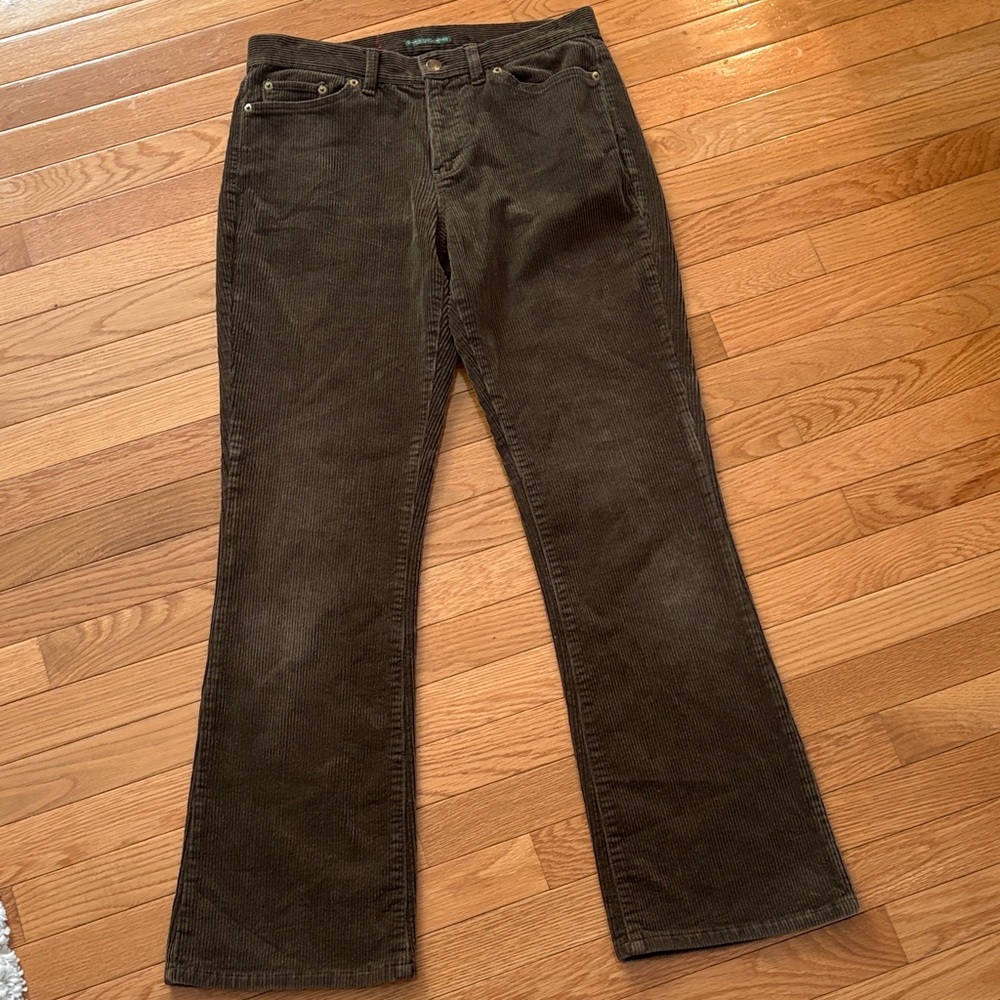 Ralph Lauren Brown Boot Cut Pants